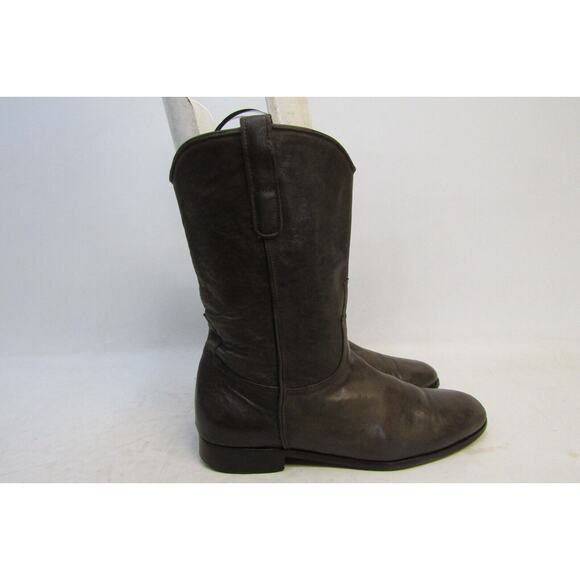 To Boot New York Adam Derrick Mens Size 10.5 Brown Leather Cowboy Western Boots main image 5